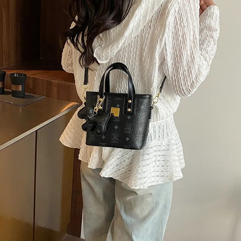 YUANTUZHE PU Basket Bag, Shoulder Bag, Handbag Women's Multicolor-18