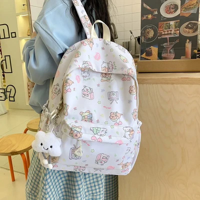 YUANTUZHE Composite Cloth Backpack Women's Multicolor-7