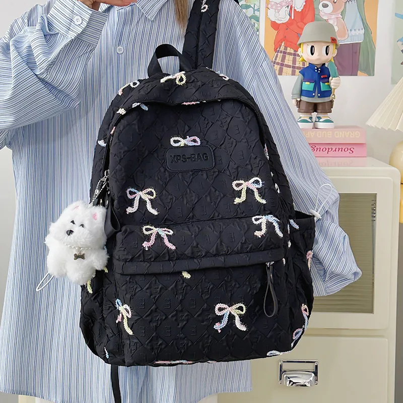YUANTUZHE Nylon Backpack Women's Multicolor-6