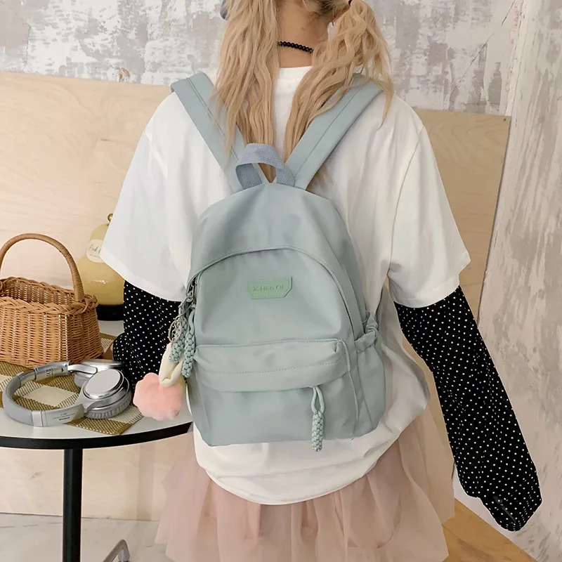 YUANTUZHE Nylon Fabric Backpack Women's Multicolor-17