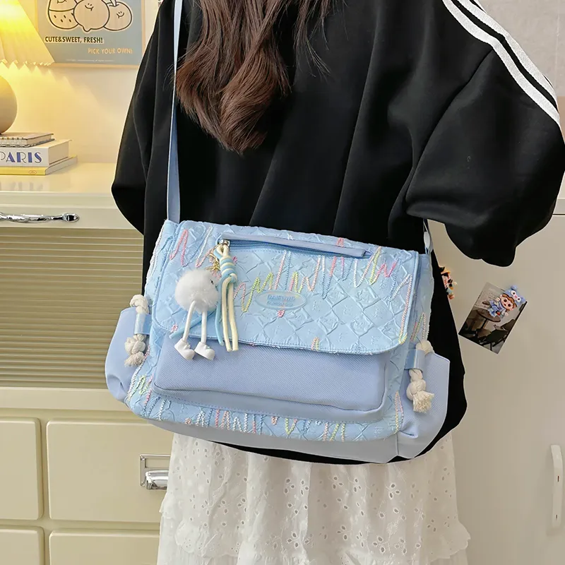 YUANTUZHE Polyester Crossbody Bag Regular Women's Multicolor-15