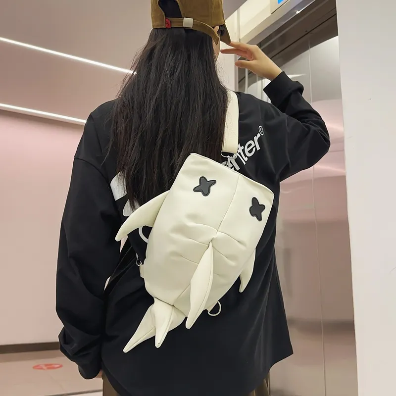 YUANTUZHE Nylon Backpack Unisex Multicolor-5