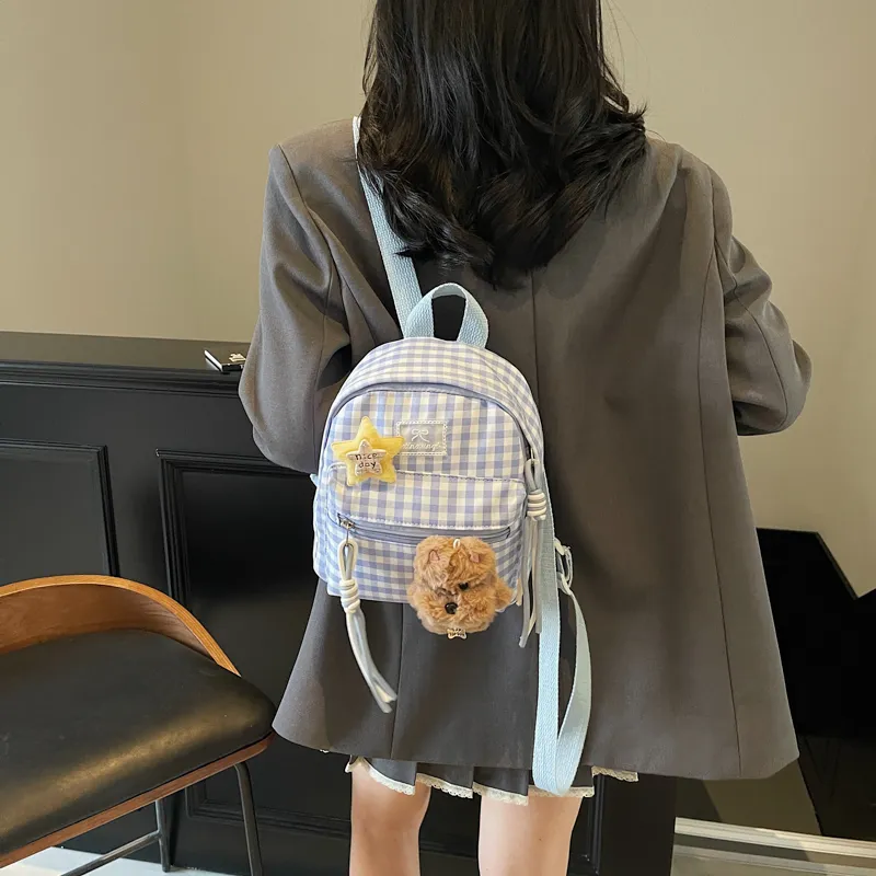 YUANTUZHE Fabric Backpack Regular Women's Multicolor-9