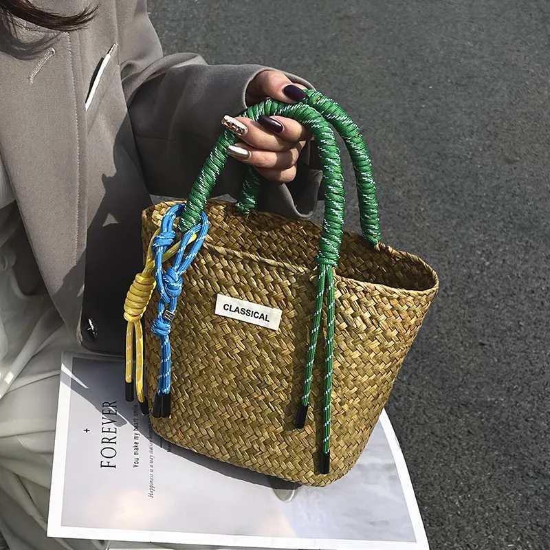 YUANTUZHE Woven Handbag Women's Multicolor-15