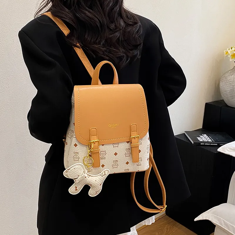 YUANTUZHE PU Backpack Women's Multicolor-17