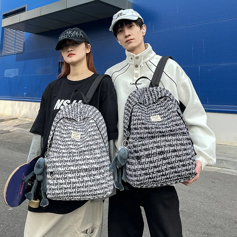 YUANTUZHE Composite Cloth Backpack Unisex Multicolor-18
