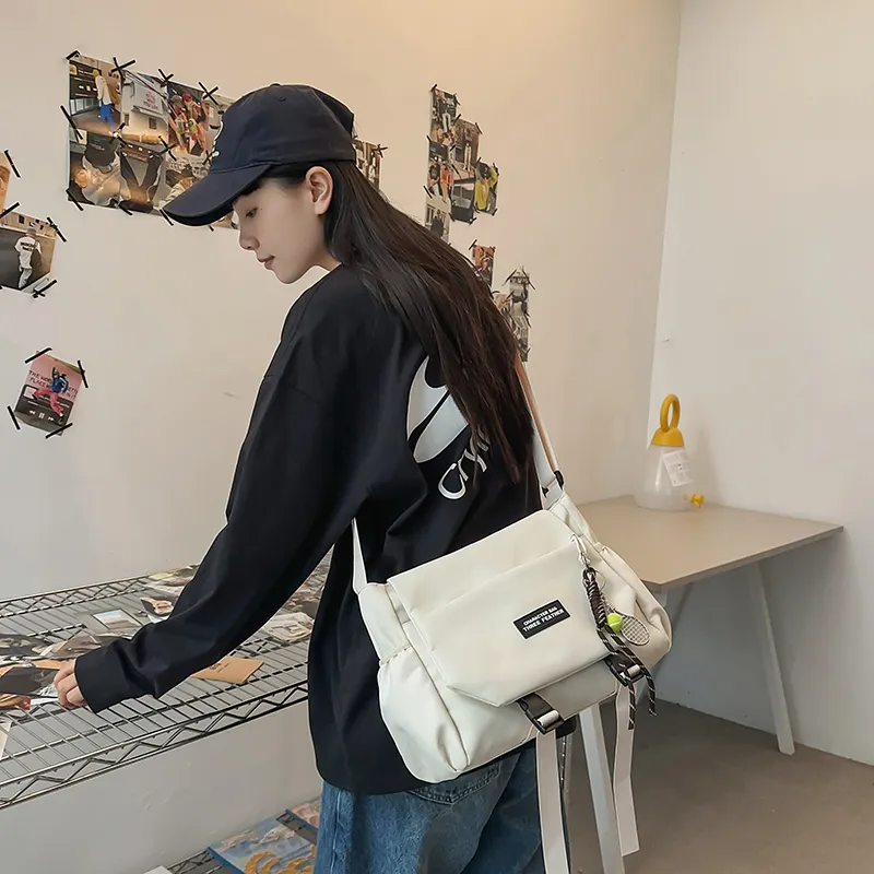 YUANTUZHE Nylon Shoulder Bag Crossbody Bag Unisex Multicolor-2