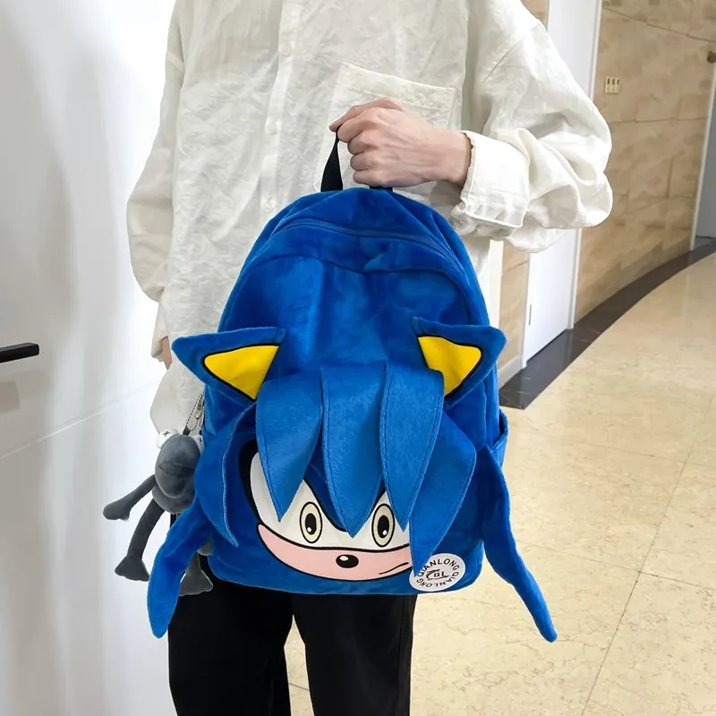 YUANTUZHE Plush Backpack Unisex Multicolor-24