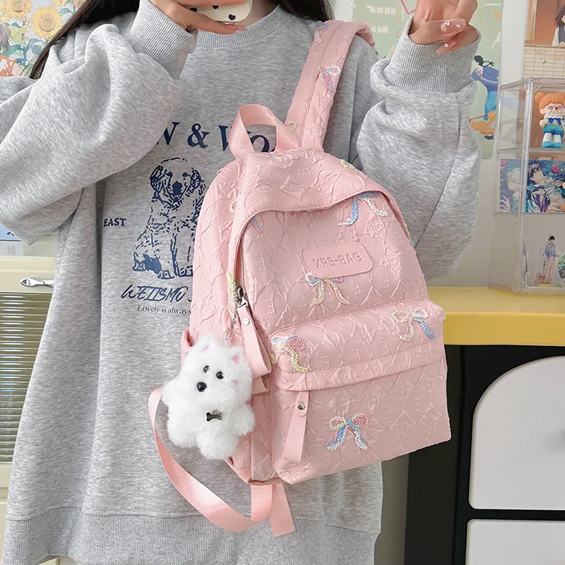 YUANTUZHE Nylon Backpack Women's Multicolor-3