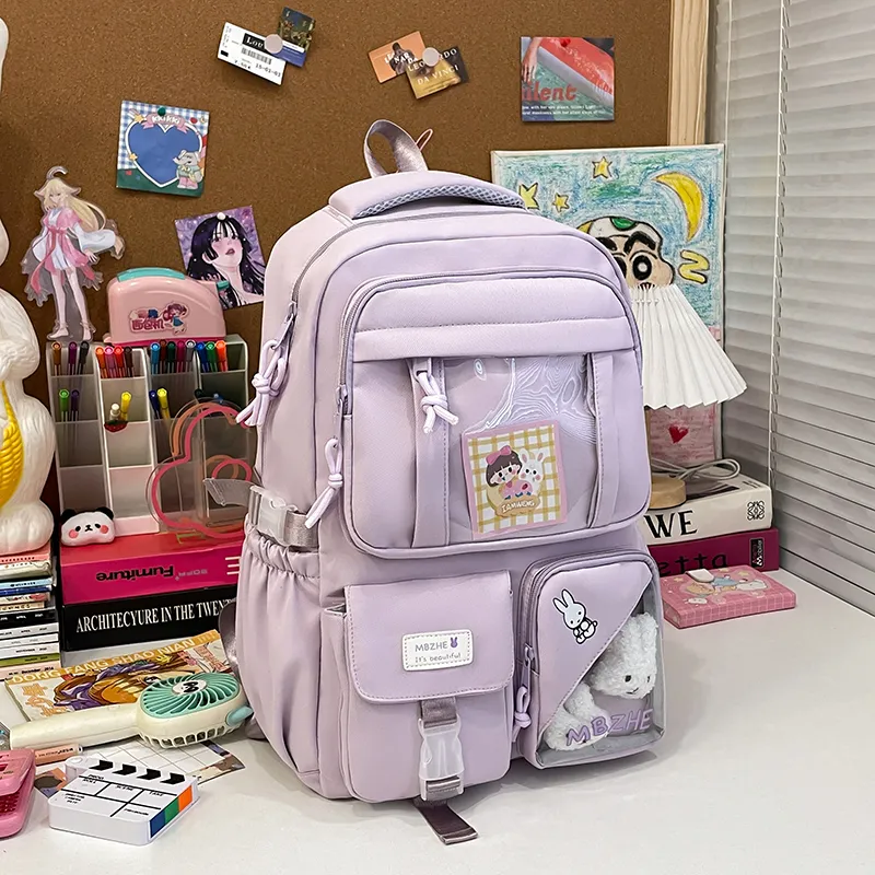 YUANTUZHE Canvas Canvas Bag Backpack Regular Women's Multicolor-1