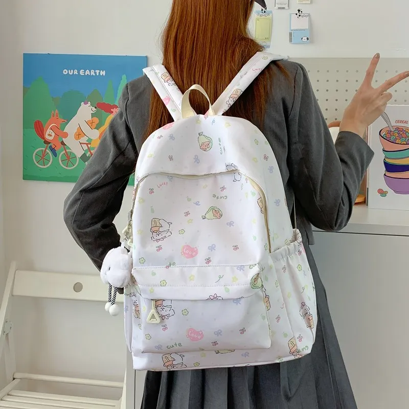 YUANTUZHE Composite Cloth Backpack Women's Multicolor-3