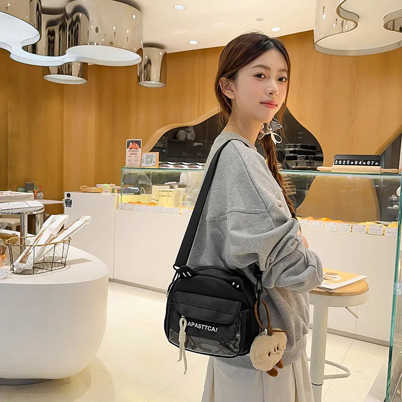 YUANTUZHE Nylon Shoulder Bag, Crossbody Bag Regular Women's Multicolor-2