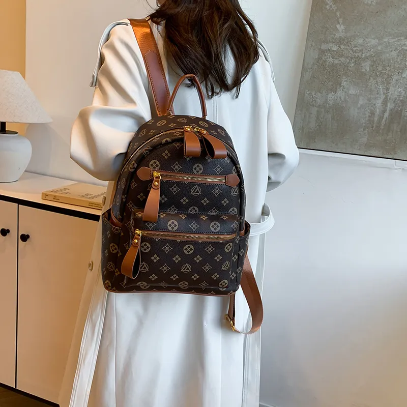 YUANTUZHE PU Backpack Regular Women's Multicolor-6