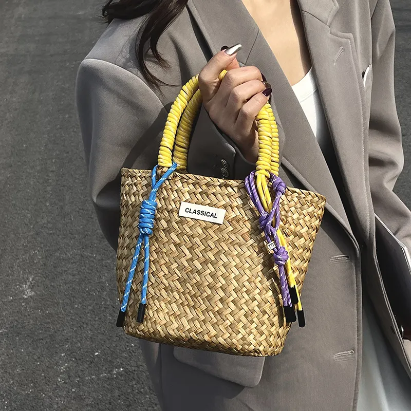 YUANTUZHE Woven Handbag Women's Multicolor-9