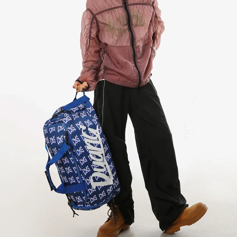 YUANTUZHE Nylon Travel Bag Unisex Multicolor-2