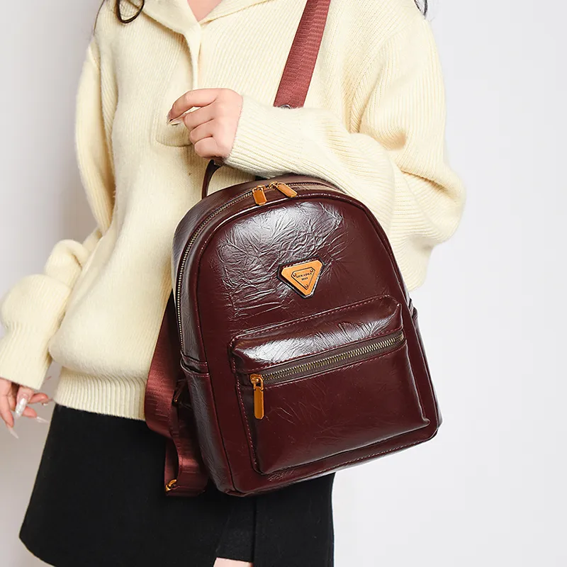 YUANTUZHE PU Backpack Women's Multicolor-7