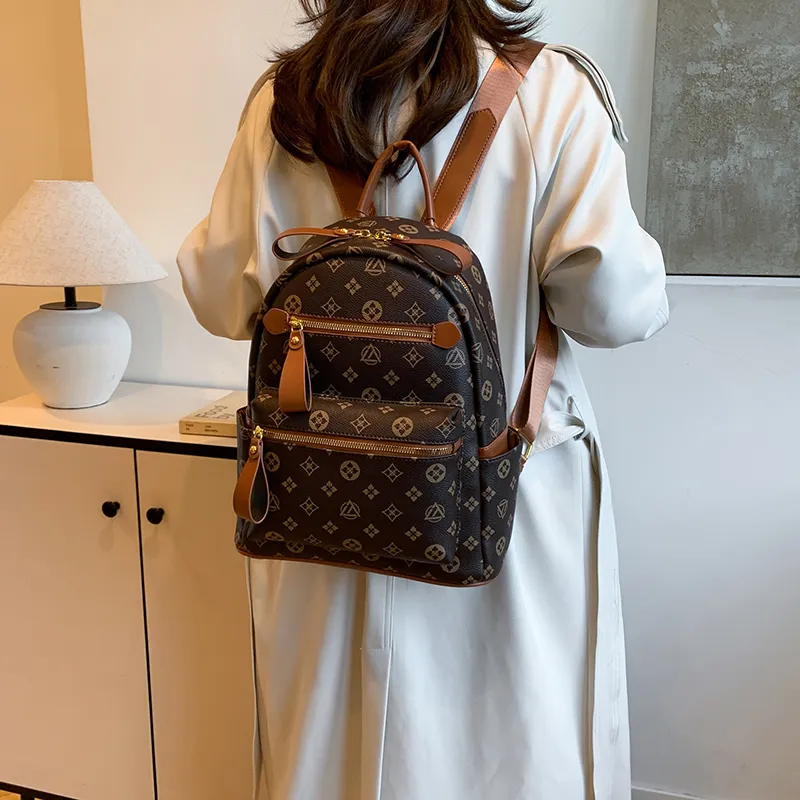 YUANTUZHE PU Backpack Regular Women's Multicolor-8