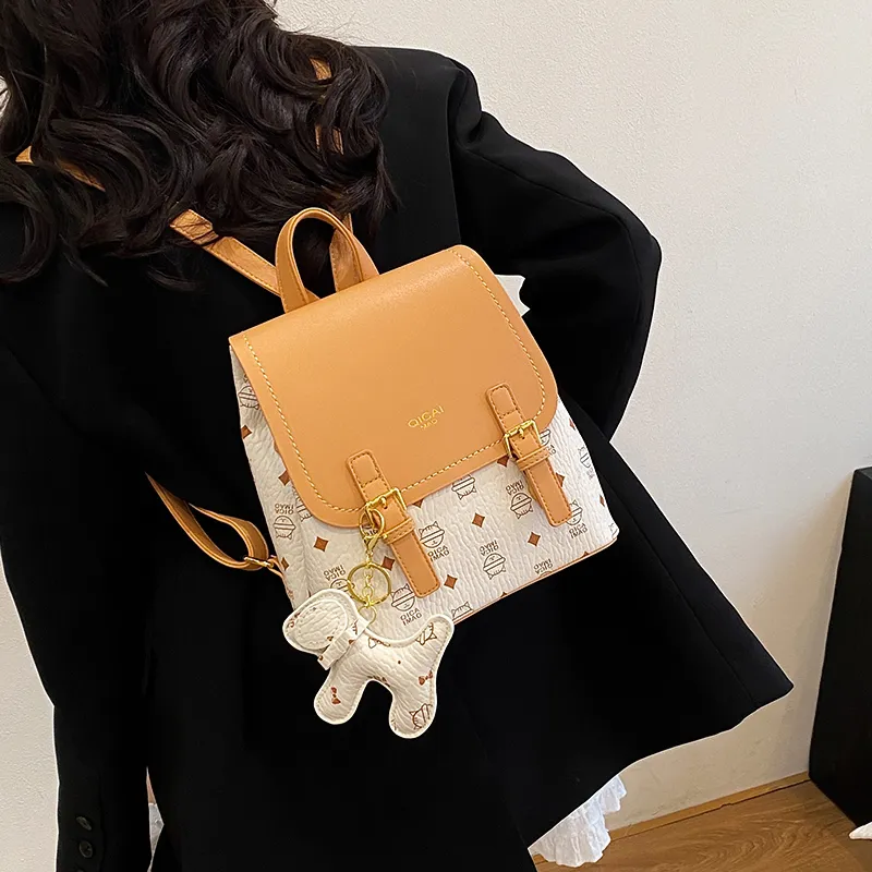 YUANTUZHE PU Backpack Women's Multicolor-16