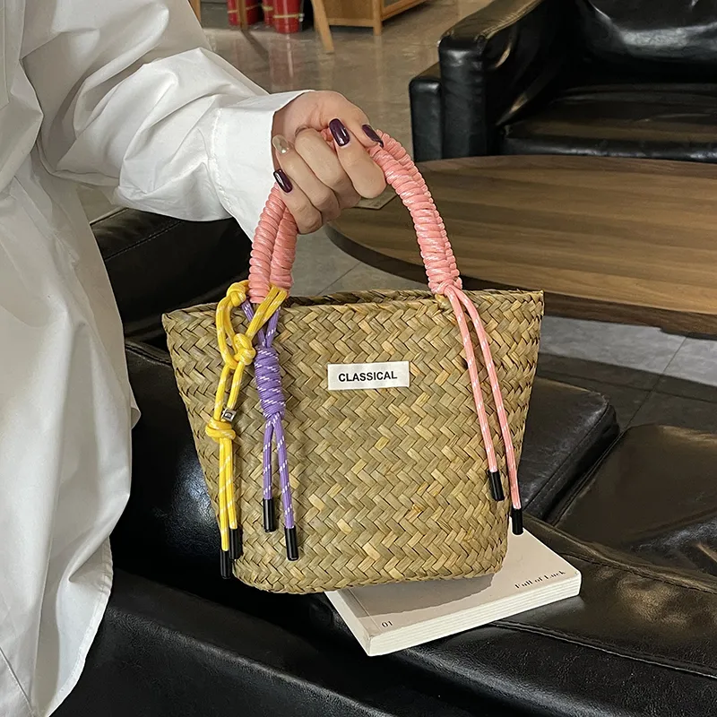 YUANTUZHE Woven Handbag Women's Multicolor-3