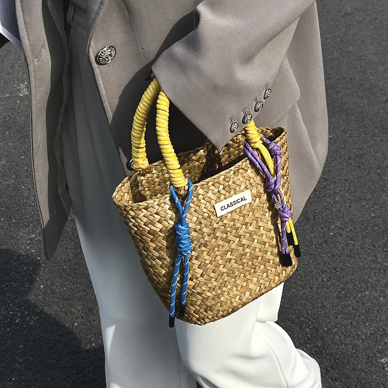 YUANTUZHE Woven Handbag Women's Multicolor-8