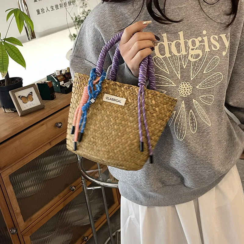 YUANTUZHE Woven Handbag Women's Multicolor-26