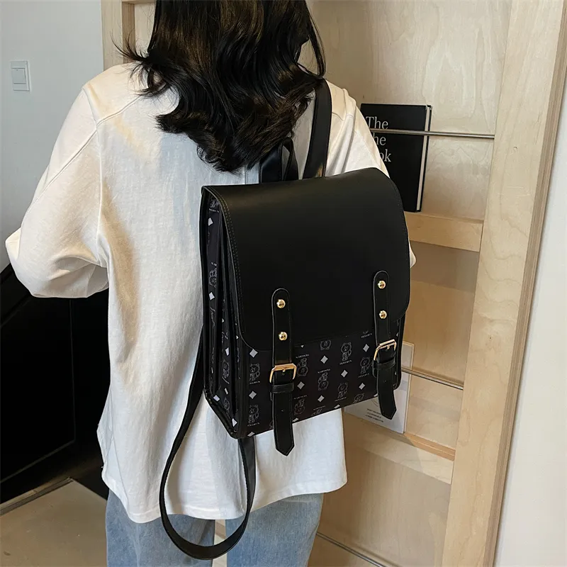 YUANTUZHE PU Backpack Women's Multicolor-9