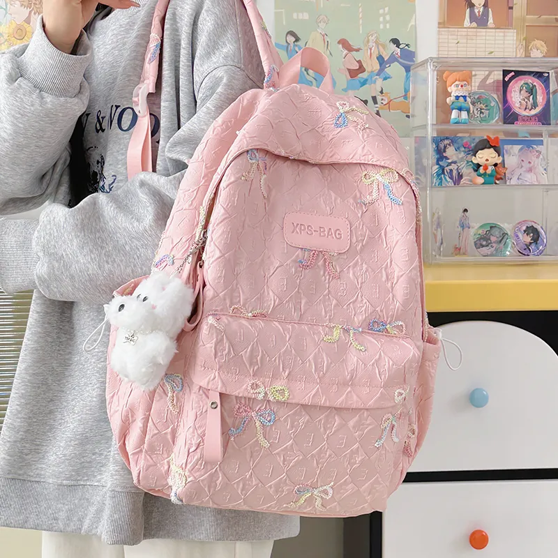 YUANTUZHE Nylon Backpack Women's Multicolor-1
