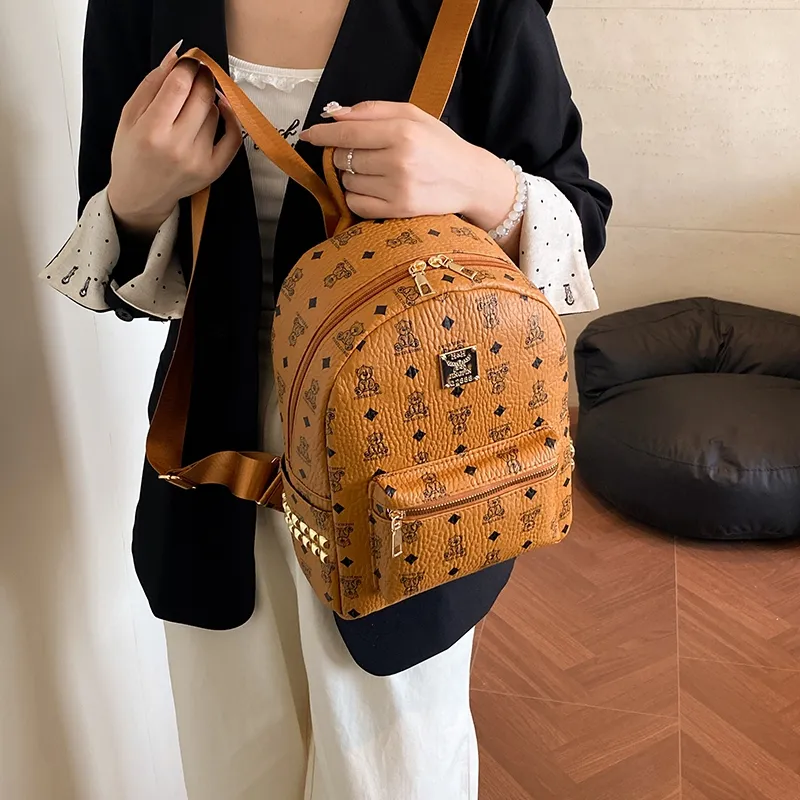 YUANTUZHE PU Backpack Women's Multicolor-14