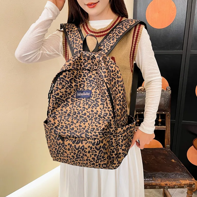 YUANTUZHE Canvas Backpack Regular Women's Multicolor-14