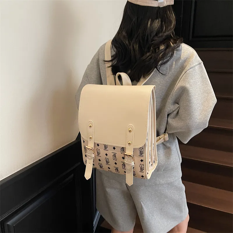 YUANTUZHE PU Backpack Women's Multicolor-13
