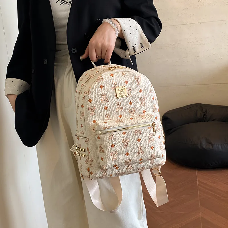 YUANTUZHE PU Backpack Women's Multicolor-19