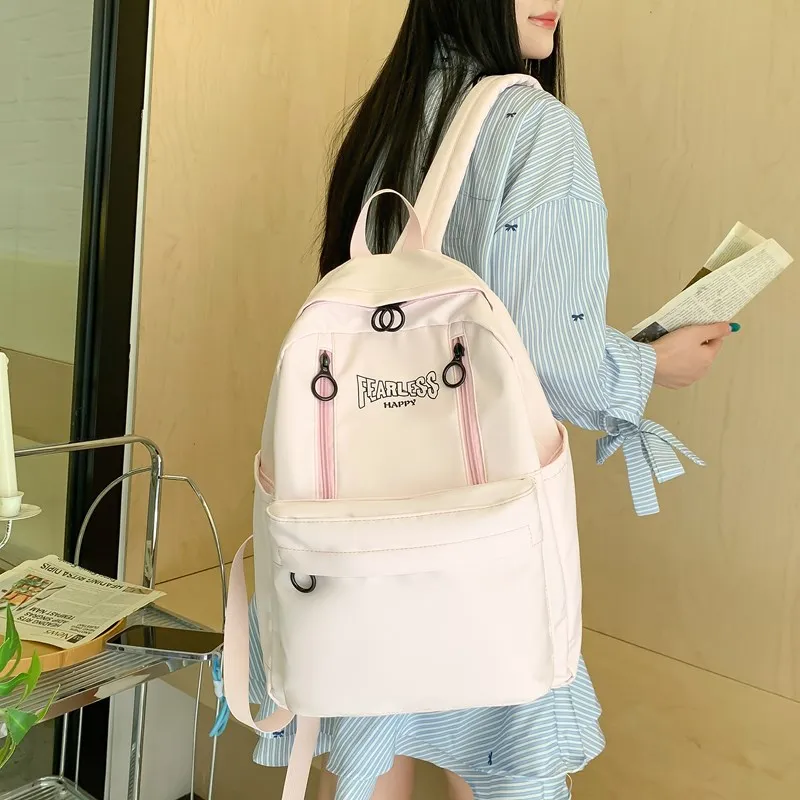YUANTUZHE Composite Cloth Backpack Unisex Multicolor-2