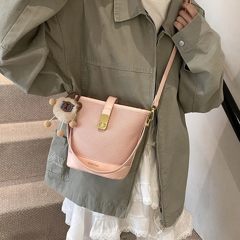 YUANTUZHE PU Bucket Bag Handbag Women's Multicolor-15