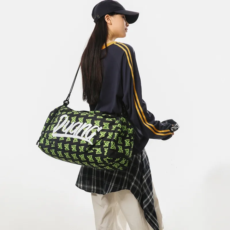 YUANTUZHE Nylon Travel Bag Unisex Multicolor-11
