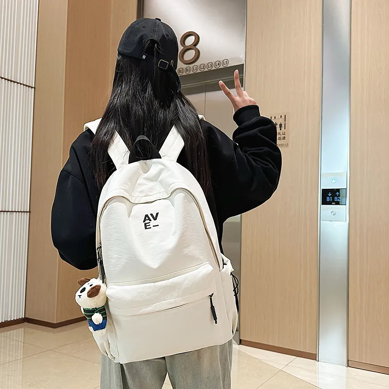 YUANTUZHE Nylon Backpack Unisex Multicolor-4