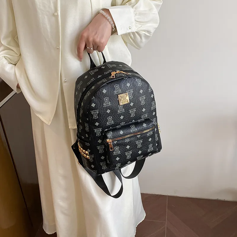 YUANTUZHE PU Backpack Women's Multicolor-7