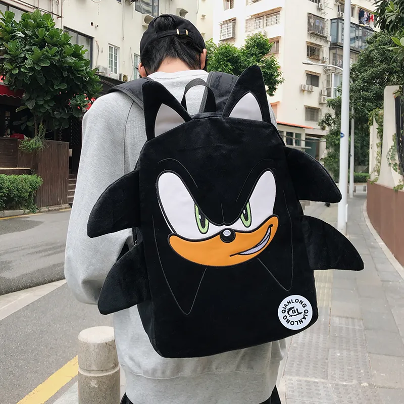 YUANTUZHE Plush Backpack Unisex Multicolor-16