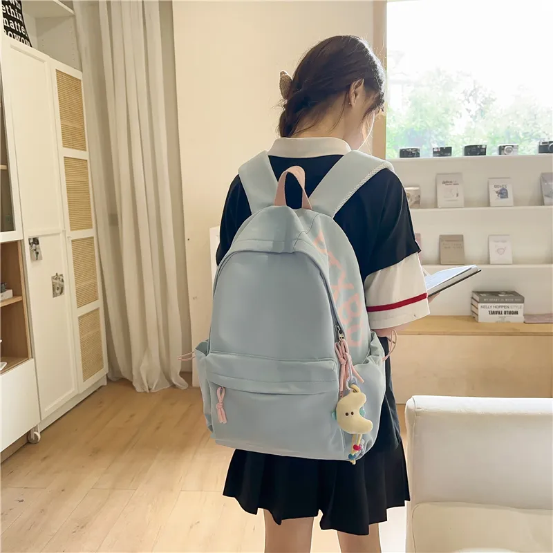 YUANTUZHE Nylon Backpack Women's Multicolor-14