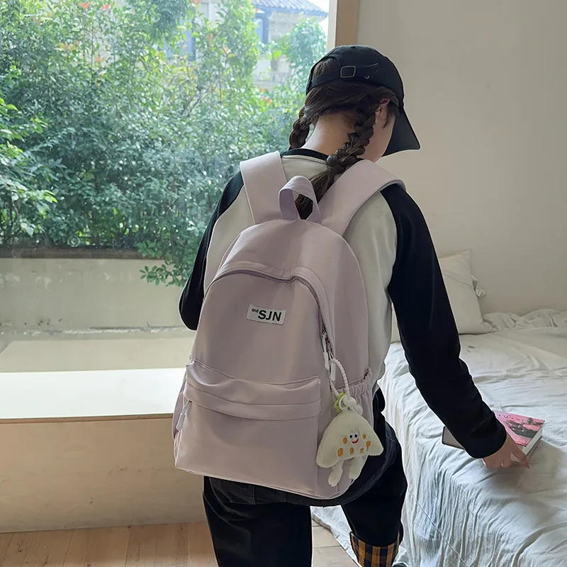 YUANTUZHE Nylon Backpack Regular Women's Multicolor-15