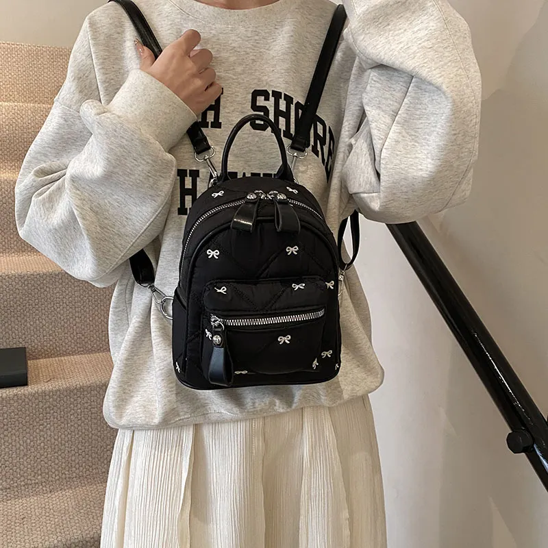 YUANTUZHE PU Backpack Small Size Women's Multicolor-13