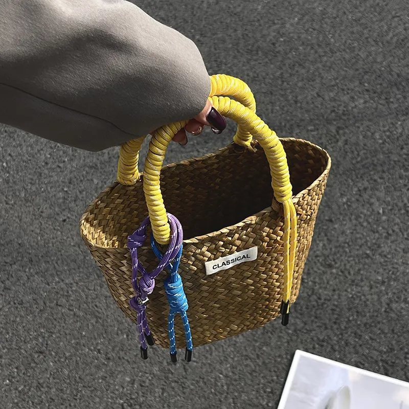 YUANTUZHE Woven Handbag Women's Multicolor-11
