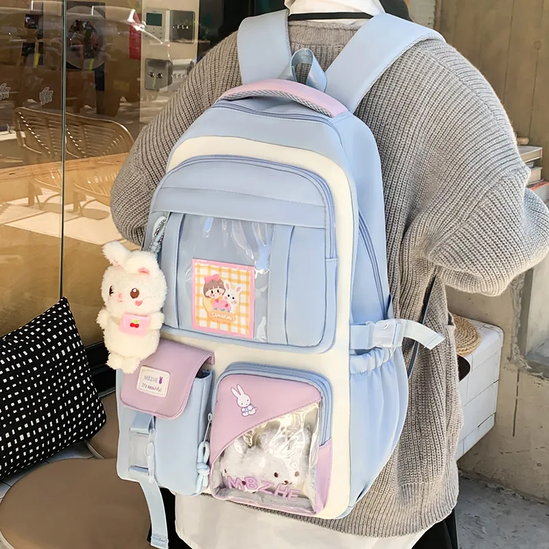 YUANTUZHE Canvas Canvas Bag Backpack Regular Women's Multicolor-3