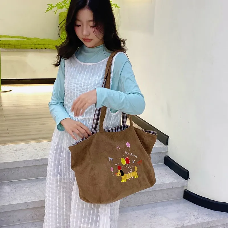 YUANTUZHE Strips Tote Bag Shopping Bag Shoulder Bags Women's Multicolor-11