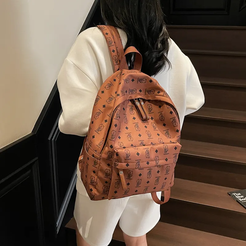 YUANTUZHE Fabric Large Capacity Backpack Regular Women's Multicolor-21