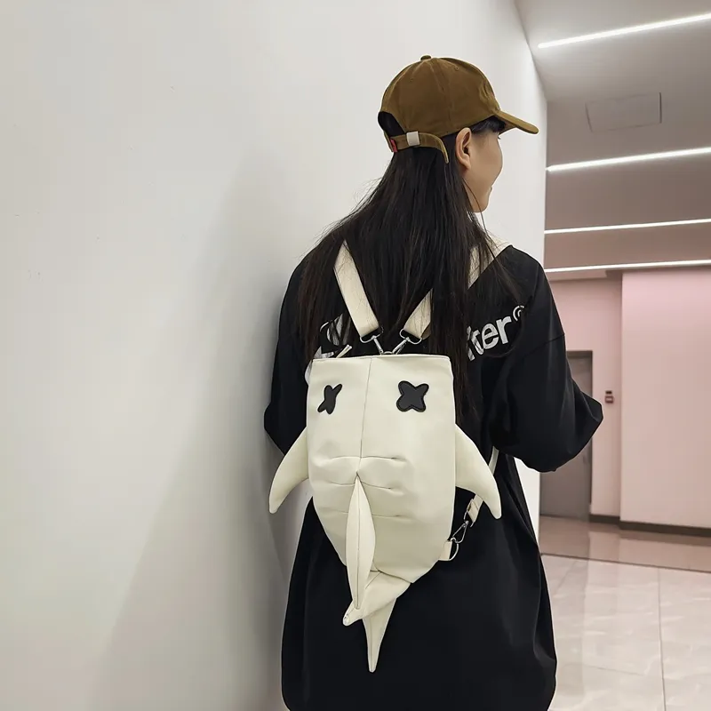 YUANTUZHE Nylon Backpack Unisex Multicolor-4