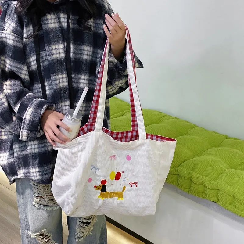 YUANTUZHE Strips Tote Bag Shopping Bag Shoulder Bags Women's Multicolor-6