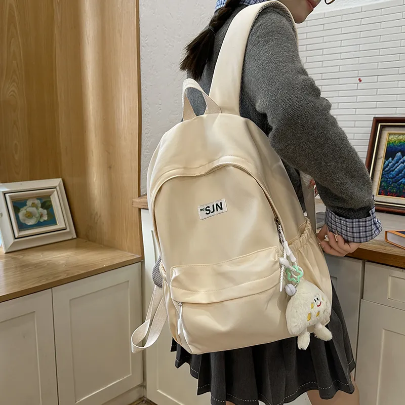 YUANTUZHE Nylon Backpack Regular Women's Multicolor-2