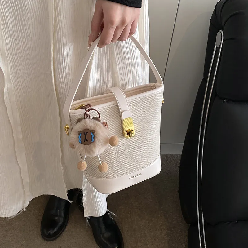 YUANTUZHE PU Bucket Bag Handbag Women's Multicolor-2