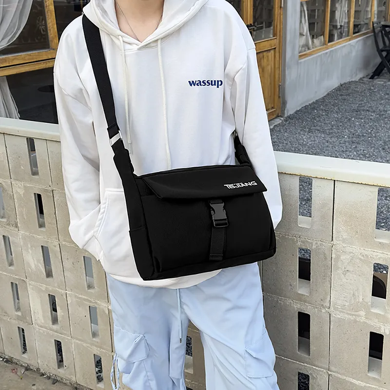 YUANTUZHE Nylon Shoulder Bag, Crossbody Bag Unisex Multicolor-5