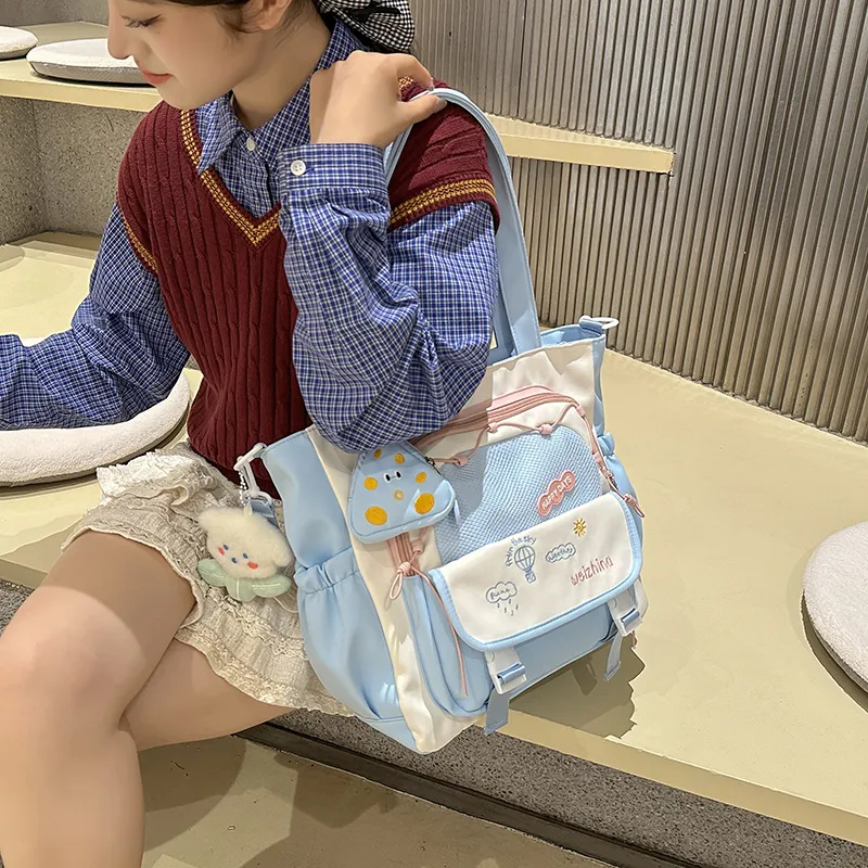 YUANTUZHE Nylon Crossbody Bag Women's Multicolor-9